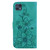 For Motorola Moto G50 5G Lily Embossed Leather Phone Case(Green)