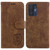For Xiaomi Mi 11T / 11T Pro Little Tiger Embossed Leather Phone Case(Brown)