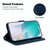 For Redmi Note 10 4G / Note 10S Little Tiger Embossed Leather Phone Case(Dark Blue)