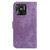 For Xiaomi Redmi 10C Little Tiger Embossed Leather Phone Case(Purple)