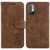 For Redmi Note 10 5G Little Tiger Embossed Leather Phone Case(Brown)