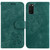 For Samsung Galaxy S20 Little Tiger Embossed Leather Phone Case(Green)