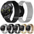 For Honor Watch GS Pro Milan Double Magnetic Steel Mesh Watch Band(Black)