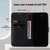 For iPhone 15 Pro Max Skin Feeling Oil Leather Texture PU + TPU Phone Case(Black)