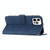 For iPhone 15 Pro Heart Pattern Skin Feel Leather Phone Case(Royal Blue)