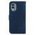 For Nokia X30 Little Tiger Embossed Leather Phone Case(Dark Blue)