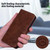 For iPhone 15 Pro Max Skin Feeling Oil Leather Texture PU + TPU Phone Case(Brown)