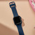 For Apple Watch Series 8 41mm Pin Buckle Silicone Watch Band(Abyss Blue)
