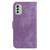 For Nokia G60 Little Tiger Embossed Leather Phone Case(Purple)