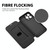 For iPhone 12 mini Imitate Liquid Skin Feel Leather Phone Case with Card Slots(Black)