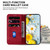 For Infinix Note 12 VIP Lily Embossed Leather Phone Case(Red)