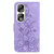 For Honor 90 Pro Lily Embossed Leather Phone Case(Purple)