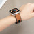 For Apple Watch 8 41mm Hybrid Leather Silicone Watch Band(Grey)