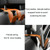 Car Double Hook Stainless Steel Rear Headrest Mobile Phone Holder(Red)