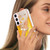 For Samsung Galaxy S22 5G Electroplating Dual-side IMD Phone Case with Ring Holder(Draft Beer)