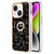 For iPhone 14 Plus Electroplating Dual-side IMD Phone Case with Ring Holder(Equation)