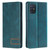 For Samsung Galaxy A71 5G TTUDRCH RFID Retro Texture Magnetic Leather Phone Case(Greem)