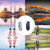 Smartphone Camera Mirror Reflection Clip Selfie Reflector Shooting Supplies, Spec: With Remote Control Black