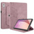 For Lenovo Tab M9 Tree Life Embossed Rotation Leather Tablet Case(Rose Gold)