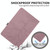 For Lenovo Tab M9 Tree Life Embossed Rotation Leather Tablet Case(Rose Gold)