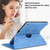 For Samsung Galaxy Tab A7 Lite T220 Tree Life Embossed Rotation Leather Tablet Case(Blue)