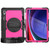 For Samsung Galaxy Tab S9 Ultra / S8 Ultra Silicone + PC Tablet Case(Black+Rose Red) For Samsung Galaxy Tab S9 Ultra / S8 Ultra Silicone + PC Tablet Case(Black+Rose Red)