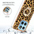 For Honor X8 5G / X6 4G Electroplating Dual-side IMD Phone Case with Ring Holder(Leopard Print)
