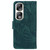 For Honor 90 Pro Tiger Embossing Pattern Flip Leather Phone Case(Green)