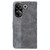 For Tecno Pova Neo 3 Geometric Embossed Leather Phone Case(Grey)
