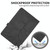 For Lenovo Tab M9 Tree Life Embossed Rotation Leather Tablet Case(Black)