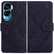 For Honor 90 Lite Tiger Embossing Pattern Flip Leather Phone Case(Black)