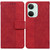 For OnePlus Nord 3 Geometric Embossed Leather Phone Case(Red)