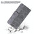 For Honor 90 Geometric Embossed Leather Phone Case(Grey)