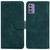 For Nokia G42 Skin Feel Pure Color Flip Leather Phone Case(Green)