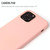 For iPhone 15 Pro Max Liquid Silicone Phone Case(Antique White)