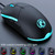 IMICE T30 Wired E-Sports Gaming Mouse LED Luminous Colorful Programmable 6D Mouse(Black)