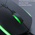 IMICE T30 Wired E-Sports Gaming Mouse LED Luminous Colorful Programmable 6D Mouse(Black)