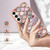 For Samsung Galaxy S23 FE 5G Electroplating IMD TPU Phone Case(Pink Scales)