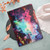 For Samsung Galaxy Tab A 10.1 2019 Sewing Litchi Texture Smart Leather Tablet Case(Starry Sky)