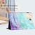 For Samsung Galaxy Tab A 8.0 2015 Sewing Litchi Texture Smart Leather Tablet Case(Oil Painting)