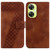 For OnePlus Nord CE 3 Lite/Nord N30 7-shaped Embossed Leather Phone Case(Brown) For OnePlus Nord CE 3 Lite/Nord N30 7-shaped Embossed Leather Phone Case(Brown)