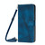 For Tecno Pova 2 Dream Triangle Leather Phone Case with Lanyard(Blue)