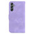 For Samsung Galaxy A25 5G 7-shaped Embossed Leather Phone Case(Purple) For Samsung Galaxy A25 5G 7-shaped Embossed Leather Phone Case(Purple)