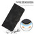 For vivo Y15a / Y15s Dream Triangle Leather Phone Case with Lanyard(Black)