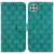 For Samsung Galaxy A32 4G Double 8-shaped Embossed Leather Phone Case(Green)
