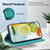 For Samsung Galaxy A32 4G Double 8-shaped Embossed Leather Phone Case(Green)