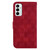 For Samsung Galaxy M33 5G Double 8-shaped Embossed Leather Phone Case(Red) For Samsung Galaxy M33 5G Double 8-shaped Embossed Leather Phone Case(Red)