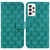 For Samsung Galaxy A32 5G Double 8-shaped Embossed Leather Phone Case(Green)