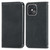 For iPhone 15 Pro Max Retro Skin Feel Magnetic Flip Leather Phone Case(Black)