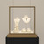 11x8.5x33.5cm Portrait Necklace Holder Window Jewelry Display Props Necklace Earrings Ring Jewelry Stand